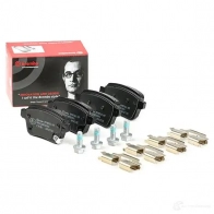 Тормозные колодки дисковые, комплект BREMBO 2222 0 22221 P 59 086 800674 - Изображение 2