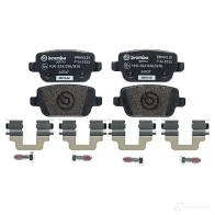 Тормозные колодки дисковые, комплект BREMBO 1422938907 8020584068779 91 GTM P 24 075X - Изображение 9
