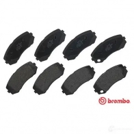 Тормозные колодки дисковые, комплект BREMBO 800524 29250 2924 9 P 54 043 - Изображение 3
