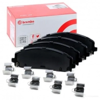 Тормозные колодки дисковые, комплект BREMBO 25379 253 78 P 11 035 799819 - Изображение 2