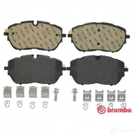 Тормозные колодки, комплект BREMBO 800791 p61128 2 2218 22219 - Изображение 4