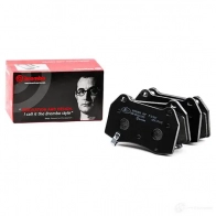 Тормозные колодки дисковые, комплект BREMBO 7858D960 800566 231 42 P 56 047 - Изображение 2