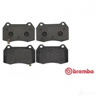 Тормозные колодки дисковые, комплект BREMBO 7858D960 800566 231 42 P 56 047 - Изображение 4