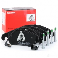 Тормозные колодки дисковые, комплект BREMBO P 85 098 24409 244 08 801158 - Изображение 3