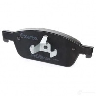 Тормозные колодки дисковые, комплект BREMBO P 24 199 800087 25556 2555 5 - Изображение 4
