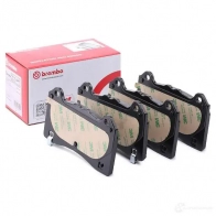 Тормозные колодки дисковые, комплект BREMBO P 24 202 1210383749 22570 22 569 - Изображение 2