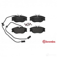 Тормозные колодки, комплект BREMBO 2 1147 p23041 799880 21148 - Изображение 3