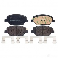 Тормозные колодки дисковые, комплект BREMBO P 07 007 3C II2 1438412310 - Изображение 8