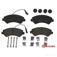 Тормозные колодки, комплект BREMBO 24467 2446 6 799986 p23161 - Изображение 4