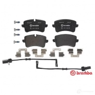 Тормозные колодки дисковые, комплект BREMBO 246 06 P 85 157 25214 801215 - Изображение 4