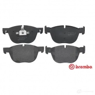 Тормозные колодки дисковые, комплект BREMBO 2417 0 24171 P 06 049 799721 - Изображение 6