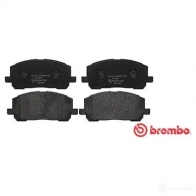 Тормозные колодки дисковые, комплект BREMBO 23 703 801013 P 83 078 7761D884 - Изображение 3