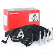 Тормозные колодки дисковые, комплект BREMBO 2440 9 P 85 145 D13228434 801205 - Изображение 5