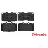 Тормозные колодки дисковые, комплект BREMBO P 54 019 24 286 24287 800500 - Изображение 3