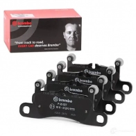 Тормозные колодки дисковые, комплект BREMBO 800819 P 65 027 D14538643 24 721 - Изображение 3
