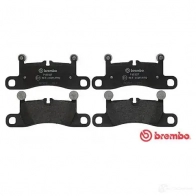 Тормозные колодки дисковые, комплект BREMBO 800819 P 65 027 D14538643 24 721 - Изображение 8