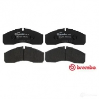 Тормозные колодки дисковые, комплект BREMBO 5AR57UL 801266 P A6 022 29 160 - Изображение 3