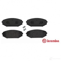 Тормозные колодки, комплект BREMBO 7663D793 24 805 p28049 800129 - Изображение 3