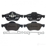 Тормозные колодки, комплект BREMBO p68048x 9WEZ W 8020584069196 1422938854 - Изображение 3