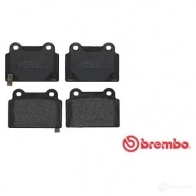 Тормозные колодки дисковые, комплект BREMBO 2482 7 800529 24849 P 54 052 - Изображение 3