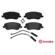 Тормозные колодки, комплект BREMBO p23088 SXDVH 2 3761 799919 - Изображение 3