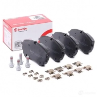 Тормозные колодки дисковые, комплект BREMBO N5F 7J P 85 173 1437314800 - Изображение 2
