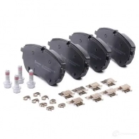 Тормозные колодки дисковые, комплект BREMBO N5F 7J P 85 173 1437314800 - Изображение 3