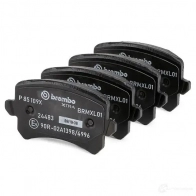 Тормозные колодки дисковые, комплект BREMBO 1422938836 P 85 109X 8020584069356 Z 3QP2 - Изображение 6