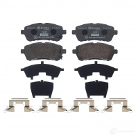 Тормозные колодки дисковые, комплект BREMBO 90JS Z 1438412458 P 16 013X - Изображение 3