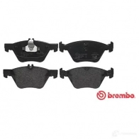 Тормозные колодки дисковые, комплект BREMBO 800420 24722 2 1670 P 50 075 - Изображение 3