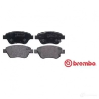 Тормозные колодки дисковые, комплект BREMBO 2398 2 800830 P 66 001 24288 - Изображение 3