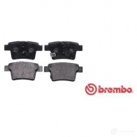 Тормозные колодки дисковые, комплект BREMBO 24 260 25335 P 66 002 800831 - Изображение 3