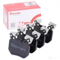 Тормозные колодки дисковые, комплект BREMBO 8484D1372 799731 2431 5 P 06 059 - Изображение 2