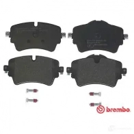 Тормозные колодки дисковые, комплект BREMBO 22 187 22188 799758 P 06 092 - Изображение 4