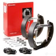 Барабанные тормозные колодки, комплект BREMBO 798807 8020584077160 RK MFG k85036 - Изображение 2