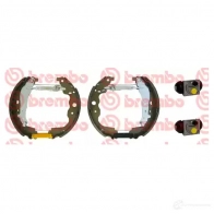 Барабанные тормозные колодки, комплект BREMBO k68075 8020584079195 PJ43 RI 798789 - Изображение 2