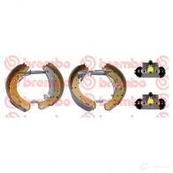 Барабанные тормозные колодки, комплект BREMBO 8020584077832 798733 JLL 962T k61087 - Изображение 2