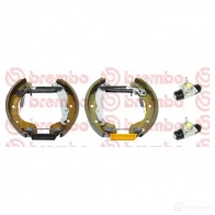 Барабанные тормозные колодки, комплект BREMBO k59042 798675 T 65T7OJ 8020584077818 - Изображение 3