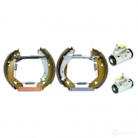 Барабанные тормозные колодки, комплект BREMBO 798704 k61051 S DIATEU 8020584076248