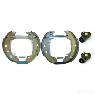Барабанные тормозные колодки, комплект BREMBO k61033 XISJD7 E 798690 8020584076101