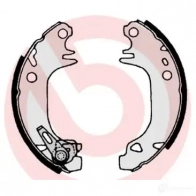 Барабанные тормозные колодки, комплект BREMBO s61513 801720 8432509643273 AC OJX - Изображение 5