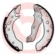 Барабанные тормозные колодки, комплект BREMBO 8432509641088 FNWUC J 801500 s24529 - Изображение 5