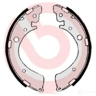 Барабанные тормозные колодки, комплект BREMBO C4P4 X s28506 8432509641279 801521 - Изображение 5