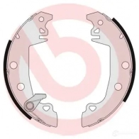 Барабанные тормозные колодки, комплект BREMBO 801718 QCJ4U D s61511 8432509643259 - Изображение 2