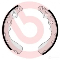 Барабанные тормозные колодки, комплект BREMBO UQ8 J0LH s16508 801410 8432509639979 - Изображение 2