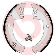 Барабанные тормозные колодки, комплект BREMBO R317 J 8432509645031 801863 s85512 - Изображение 2