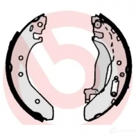 Барабанные тормозные колодки, комплект BREMBO 801631 s52503 8432509642221 1VC JU - Изображение 2