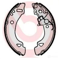 Барабанные тормозные колодки, комплект BREMBO 8432509640395 801429 s23512 4HC LI - Изображение 2