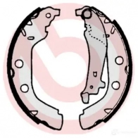 Барабанные тормозные колодки, комплект BREMBO 8432509643372 s61523 5O KS7 801730 - Изображение 2