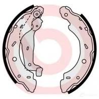 Барабанные тормозные колодки, комплект BREMBO 8432509642139 801608 8MF H9 s50504 - Изображение 5